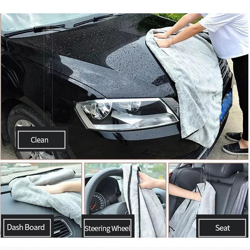 ZD MAX DRY - Microfiber Auto Wash Towel Super Absorbency