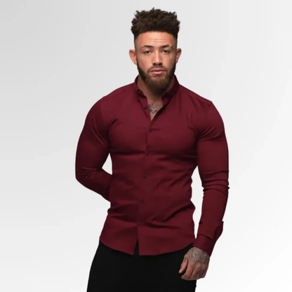 LIVTECH -  Camicia Tecnologica Premium a Maniche Lunghe