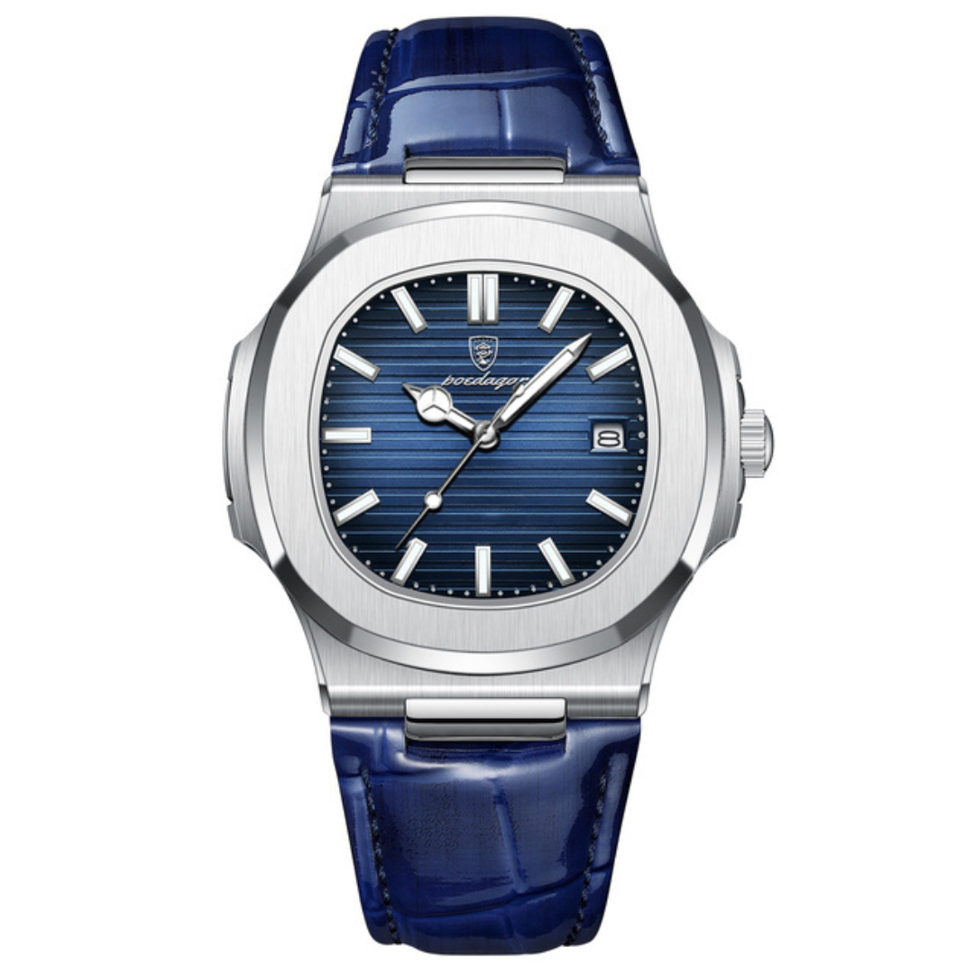 Orologio Poedagar Nautilus Pelle