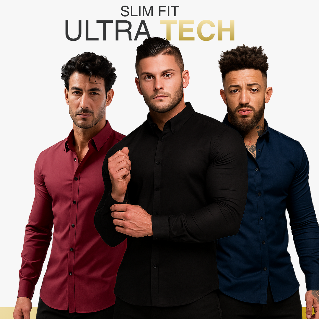 LIVTECH -  Camicia Tecnologica Premium a Maniche Lunghe