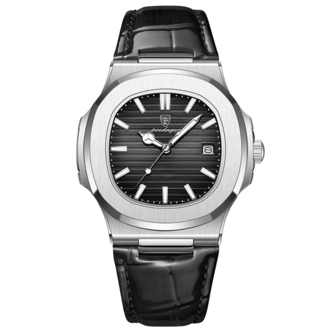 Orologio Poedagar Nautilus Pelle