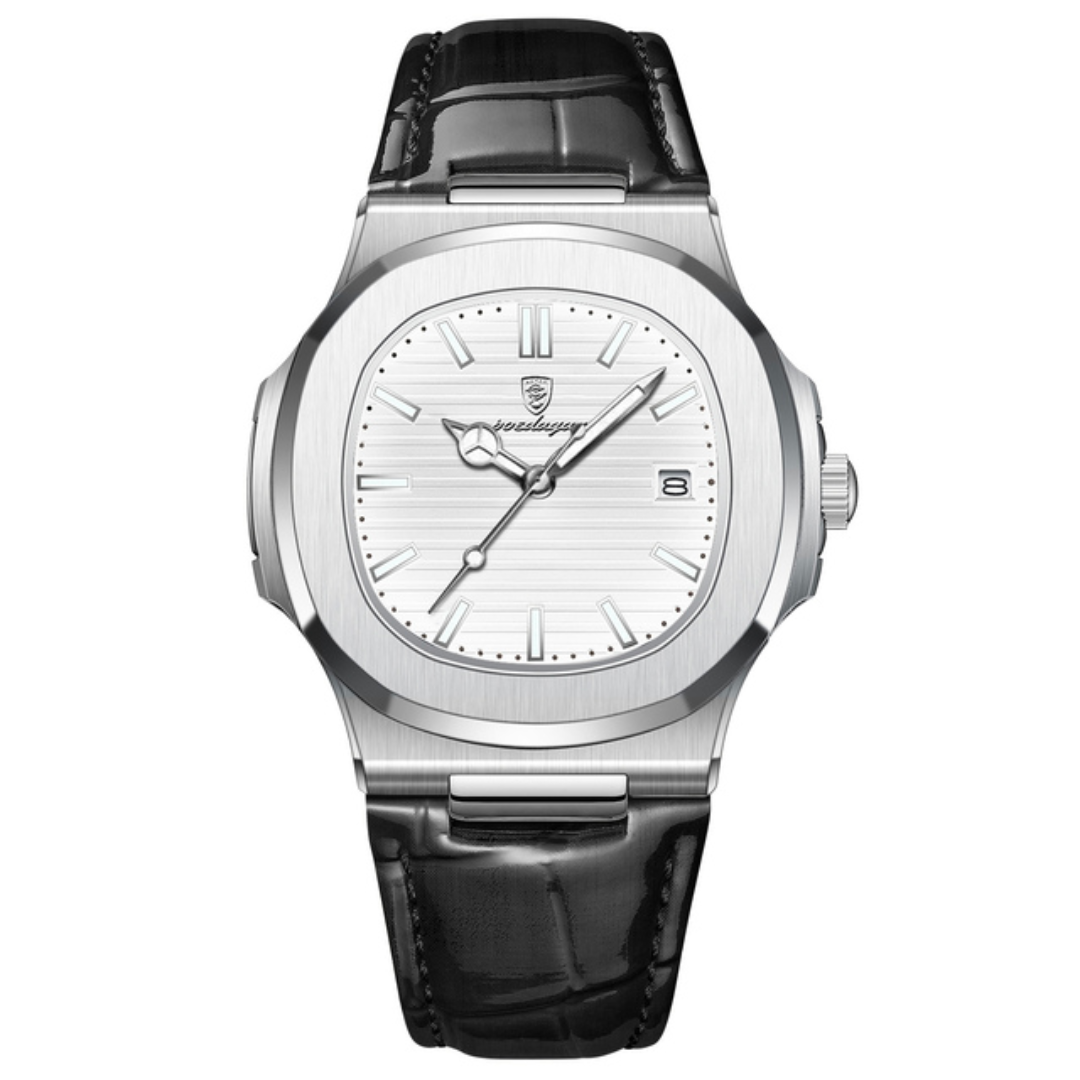 Orologio Poedagar Nautilus Pelle