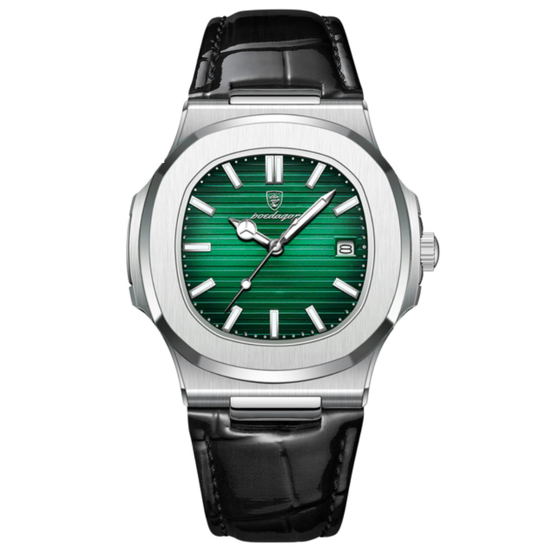 Orologio Poedagar Nautilus Pelle