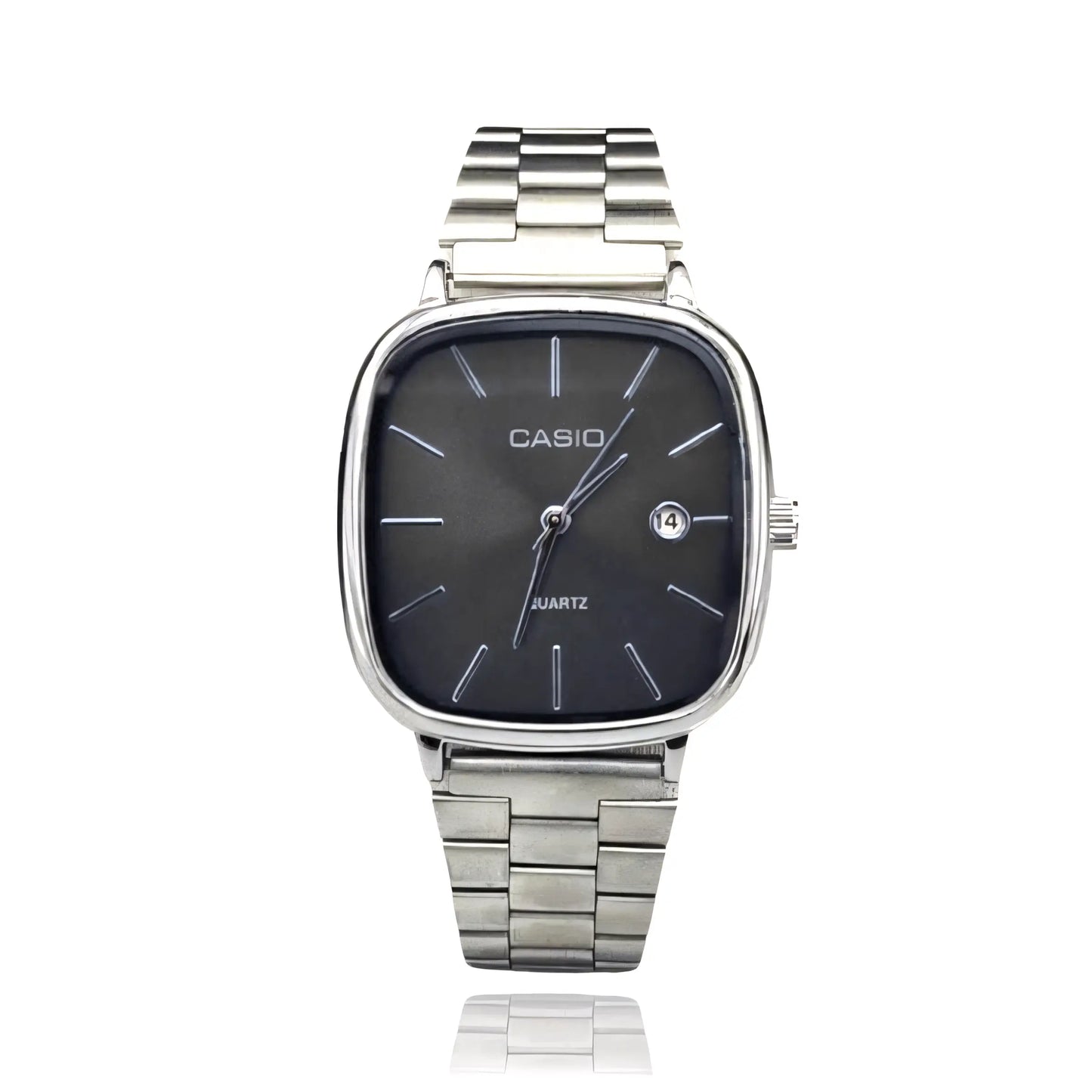 C A S I O Lujoso reloj de 36 mm - Resistente al agua | Acero transferido