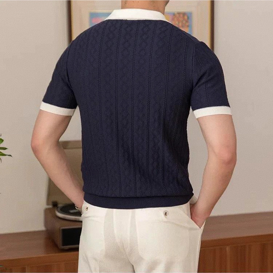 Polo in maglia da uomo Fairmont | LIVANZI