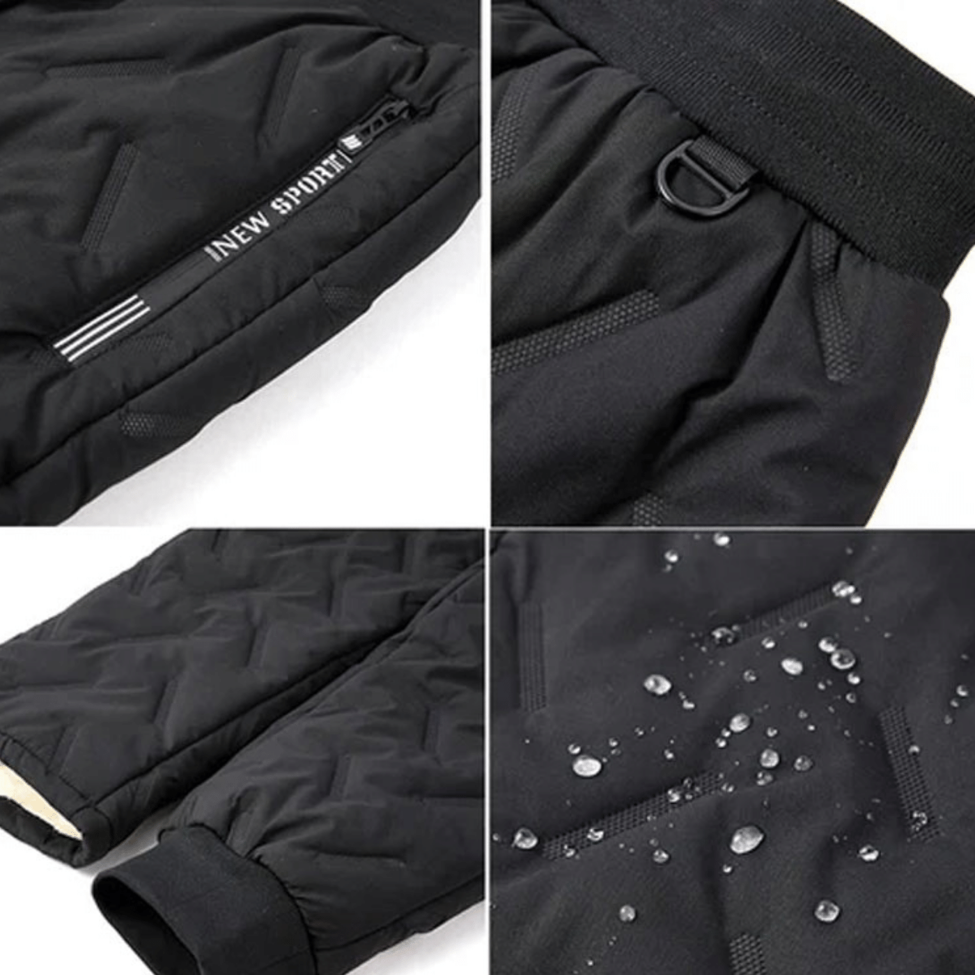 Pantalones Elysian Impermeables con Forro Polar