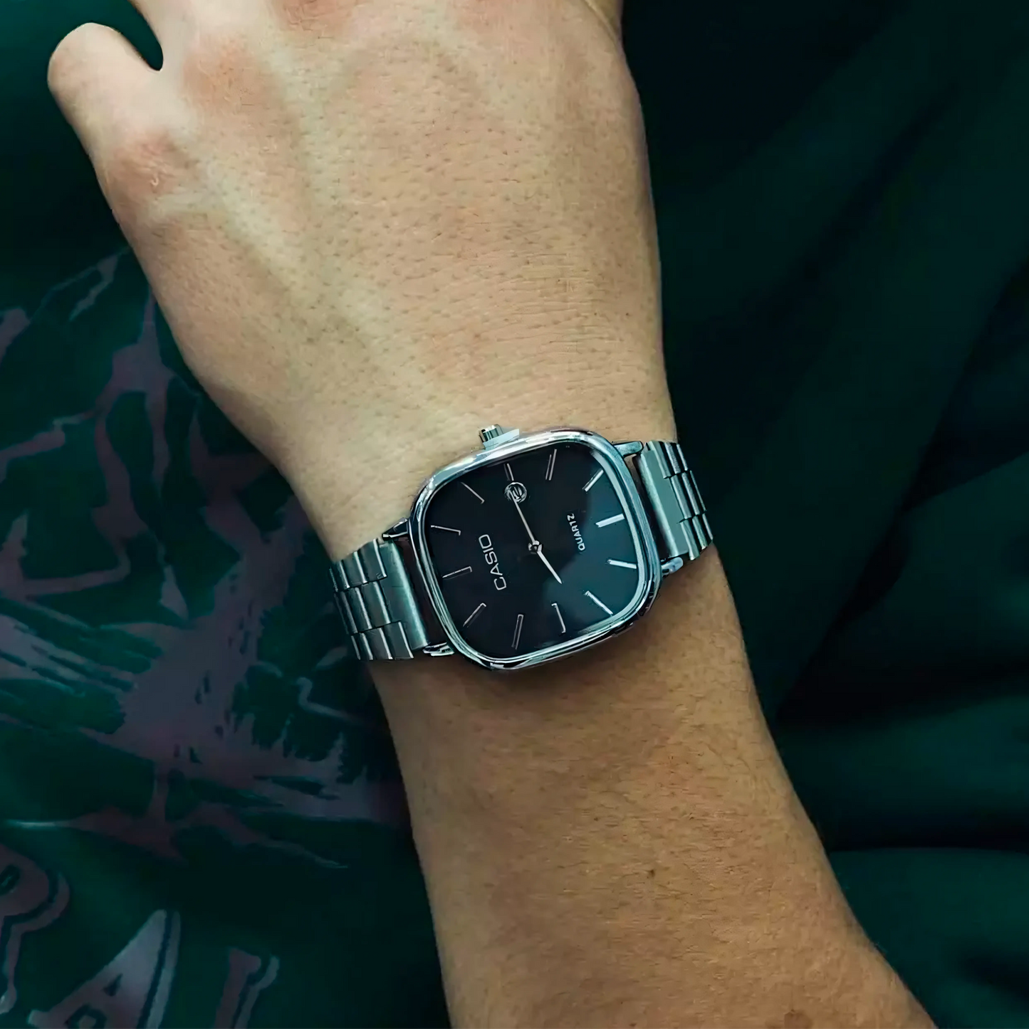 C A S I O Lujoso reloj de 36 mm - Resistente al agua | Acero transferido