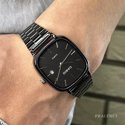 C A S I O Lujoso reloj de 36 mm - Resistente al agua | Acero transferido