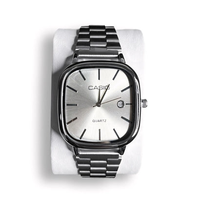 C A S I O Lujoso reloj de 36 mm - Resistente al agua | Acero transferido