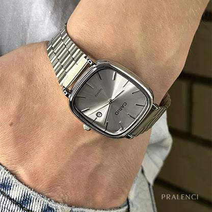 C A S I O Lujoso reloj de 36 mm - Resistente al agua | Acero transferido