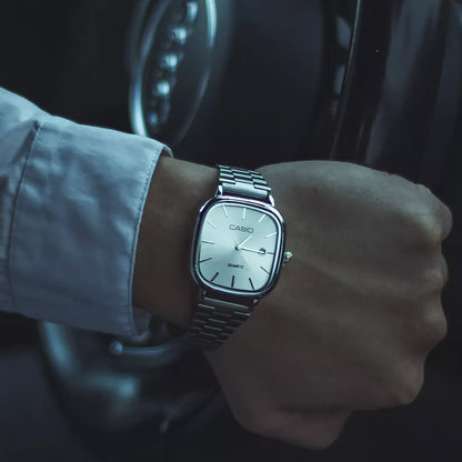 C A S I O Lujoso reloj de 36 mm - Resistente al agua | Acero transferido