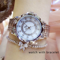 silver with bracelet