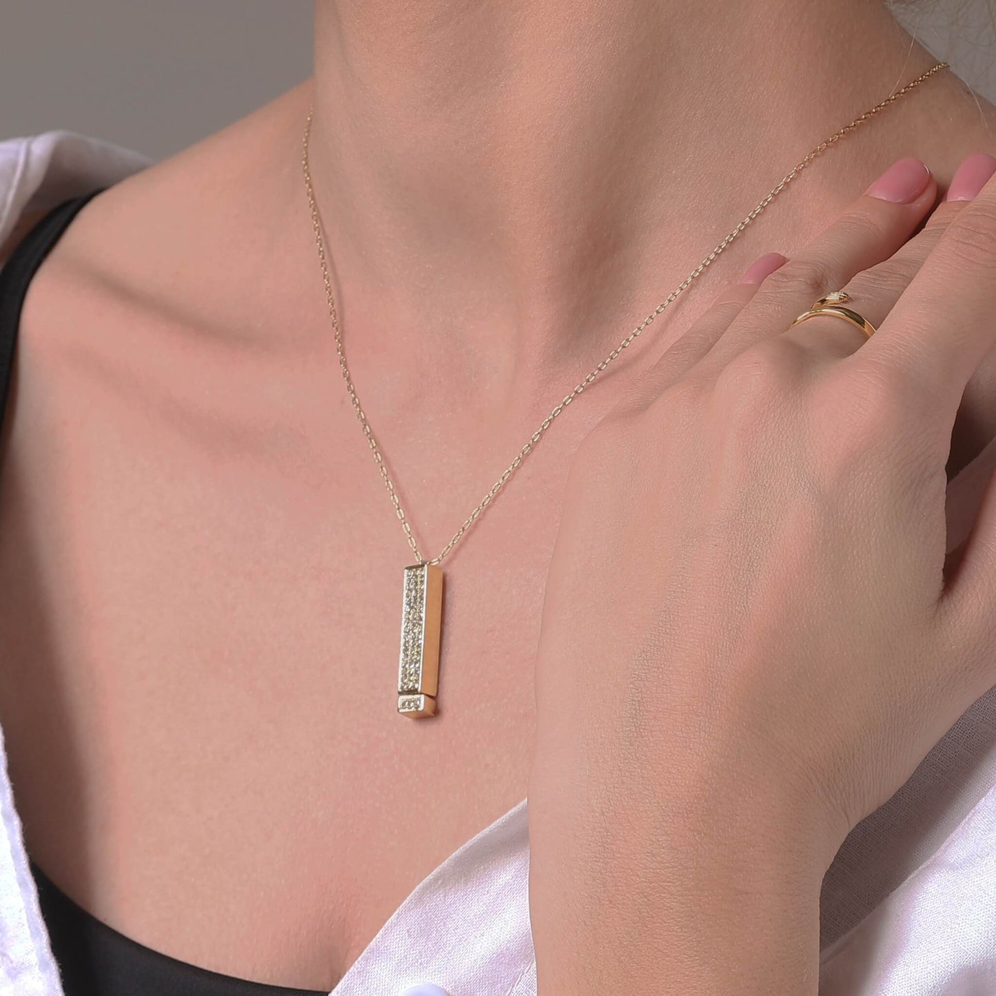 Collar de amor con mensaje oculto: el regalo romántico perfecto