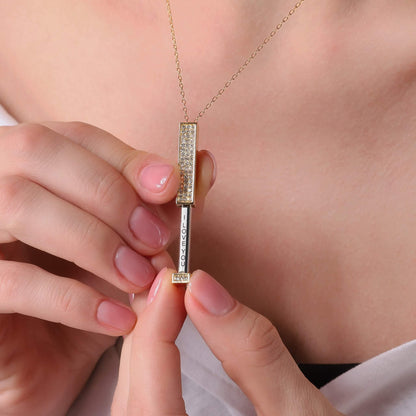 Collar de amor con mensaje oculto: el regalo romántico perfecto