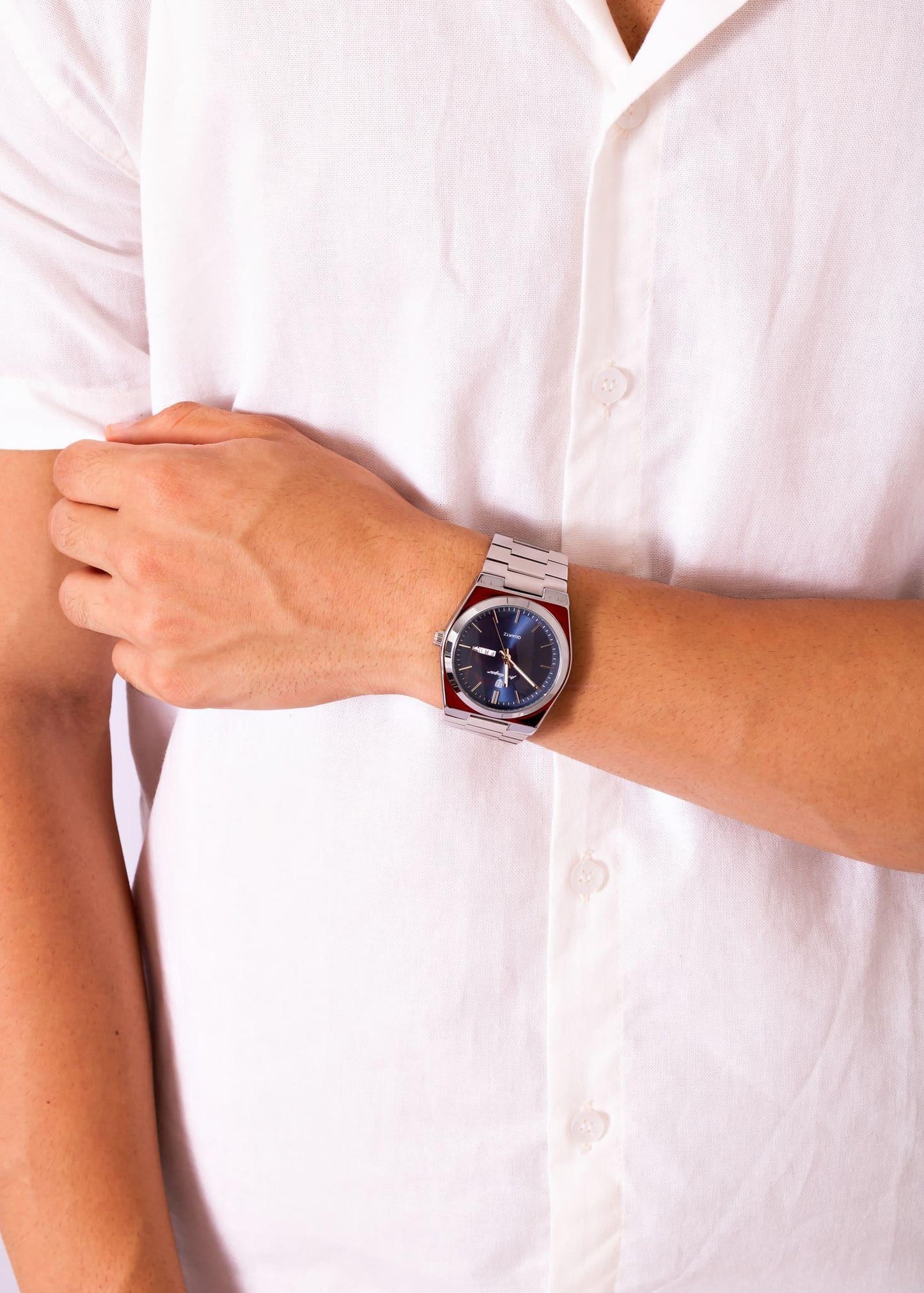 POEDAGAR Reloj Essenza 40mm - Resistente al agua | Acero inoxidable