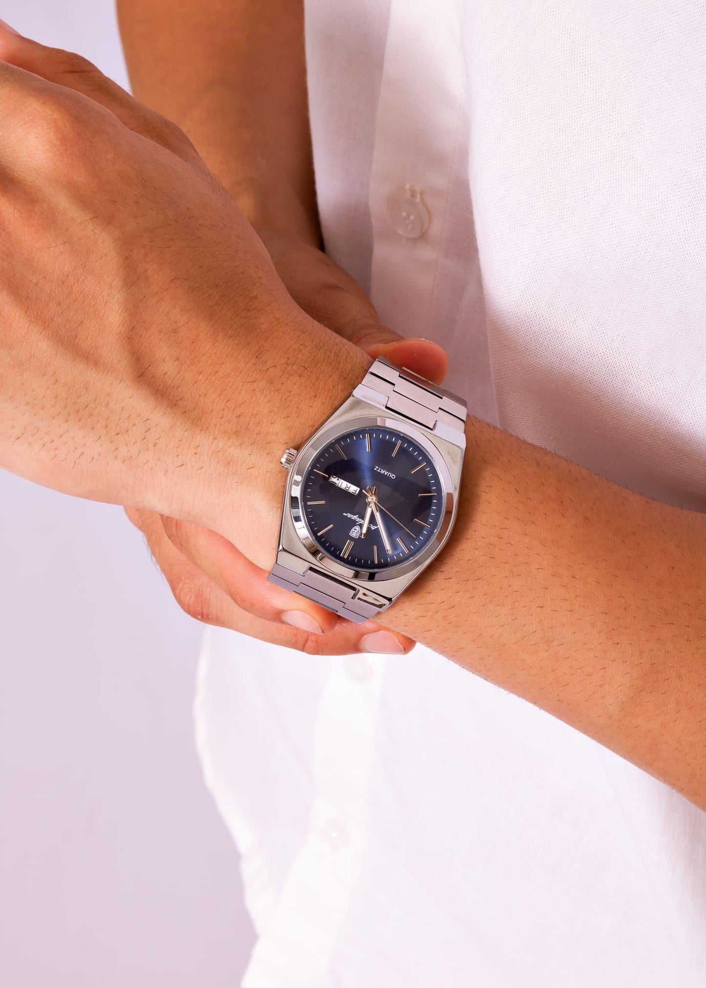 POEDAGAR Reloj Essenza 40mm - Resistente al agua | Acero inoxidable