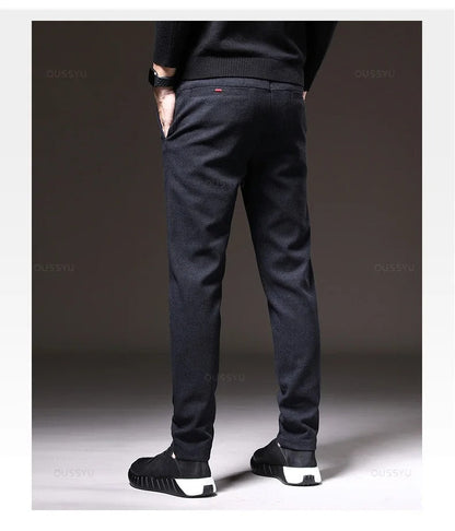 Pantalón de chándal de tela cepillada para hombre