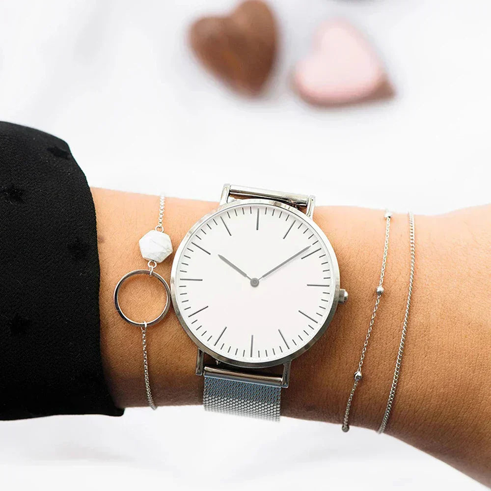 Reloj de mujer de 38 mm redondo