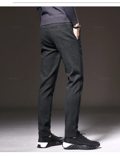 Pantalón de chándal de tela cepillada para hombre