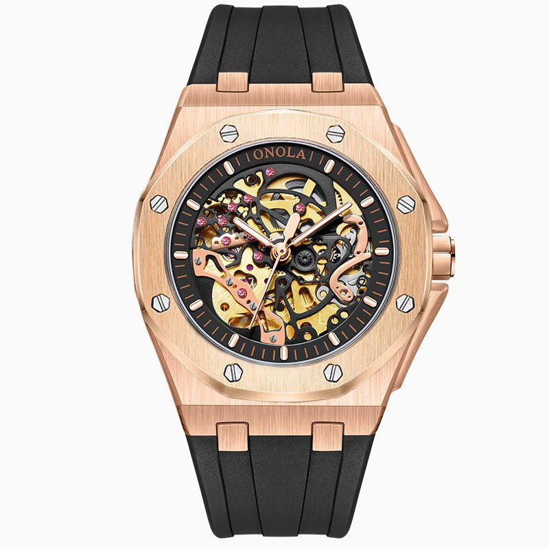 Reloj Poedagar Skeleton Oak