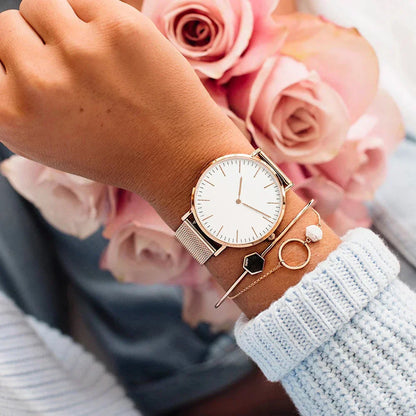 Reloj de mujer de 38 mm redondo
