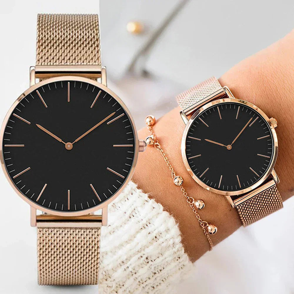 Reloj de mujer de 38 mm redondo