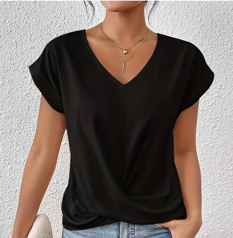 Marino - MAGLIA DA DONNA CON SCOLLO A V
