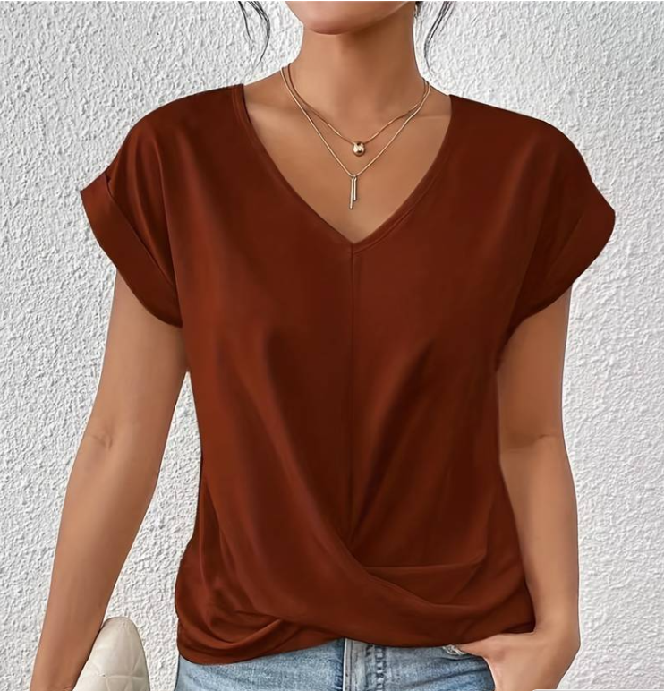 Marino - MAGLIA DA DONNA CON SCOLLO A V