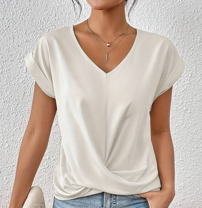 Marino - MAGLIA DA DONNA CON SCOLLO A V