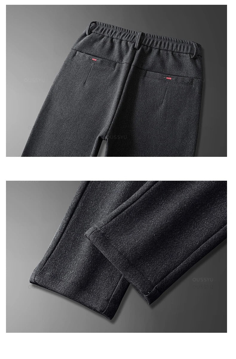 Pantalón de chándal de tela cepillada para hombre