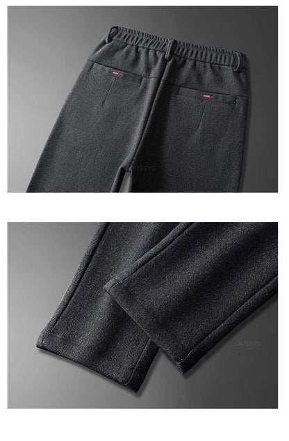 Pantalón de chándal de tela cepillada para hombre