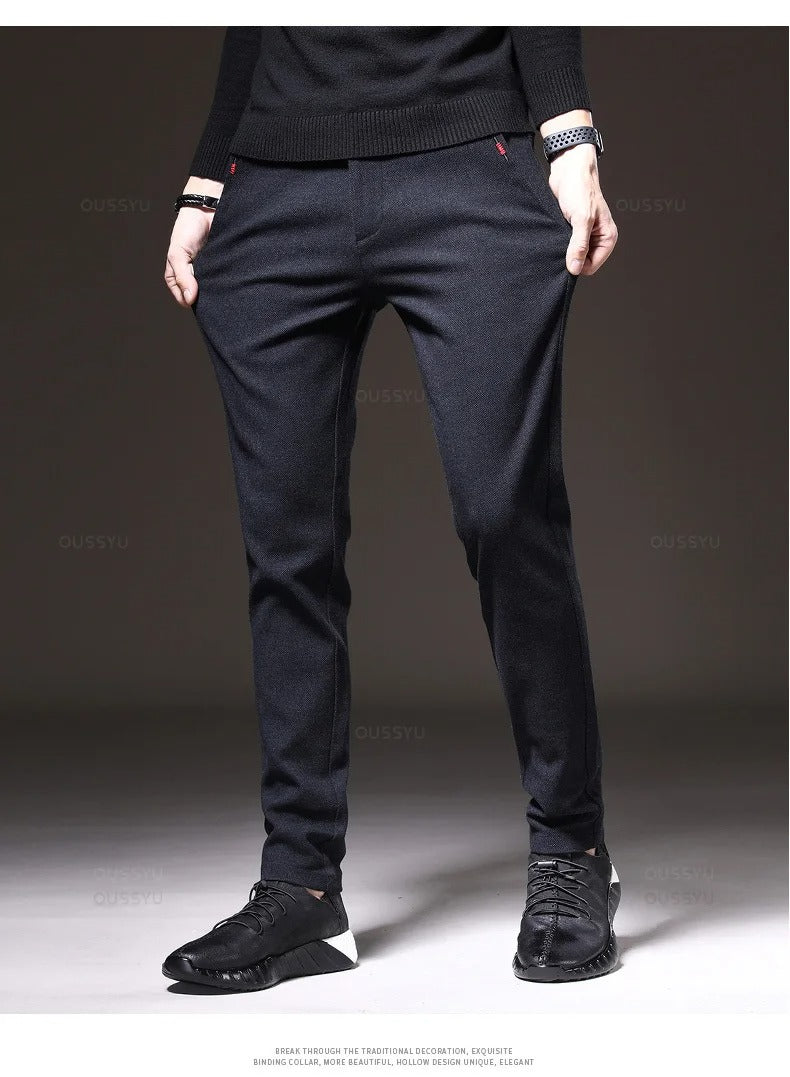 Pantalón de chándal de tela cepillada para hombre