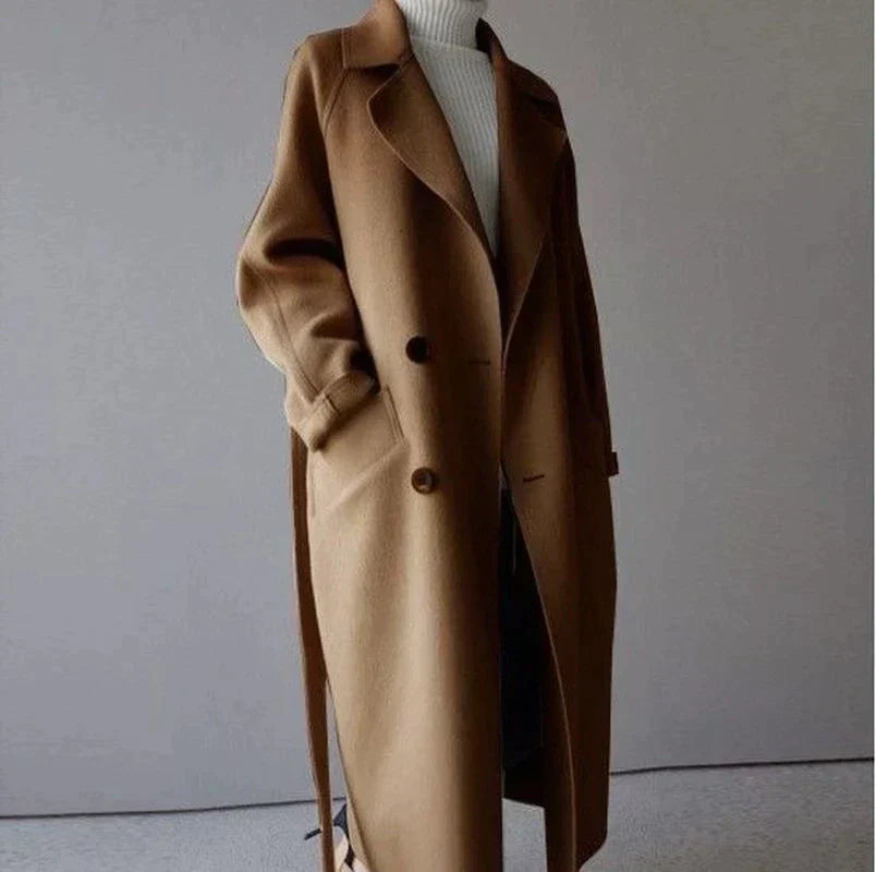 Luxora | Gabardina de lana de lujo