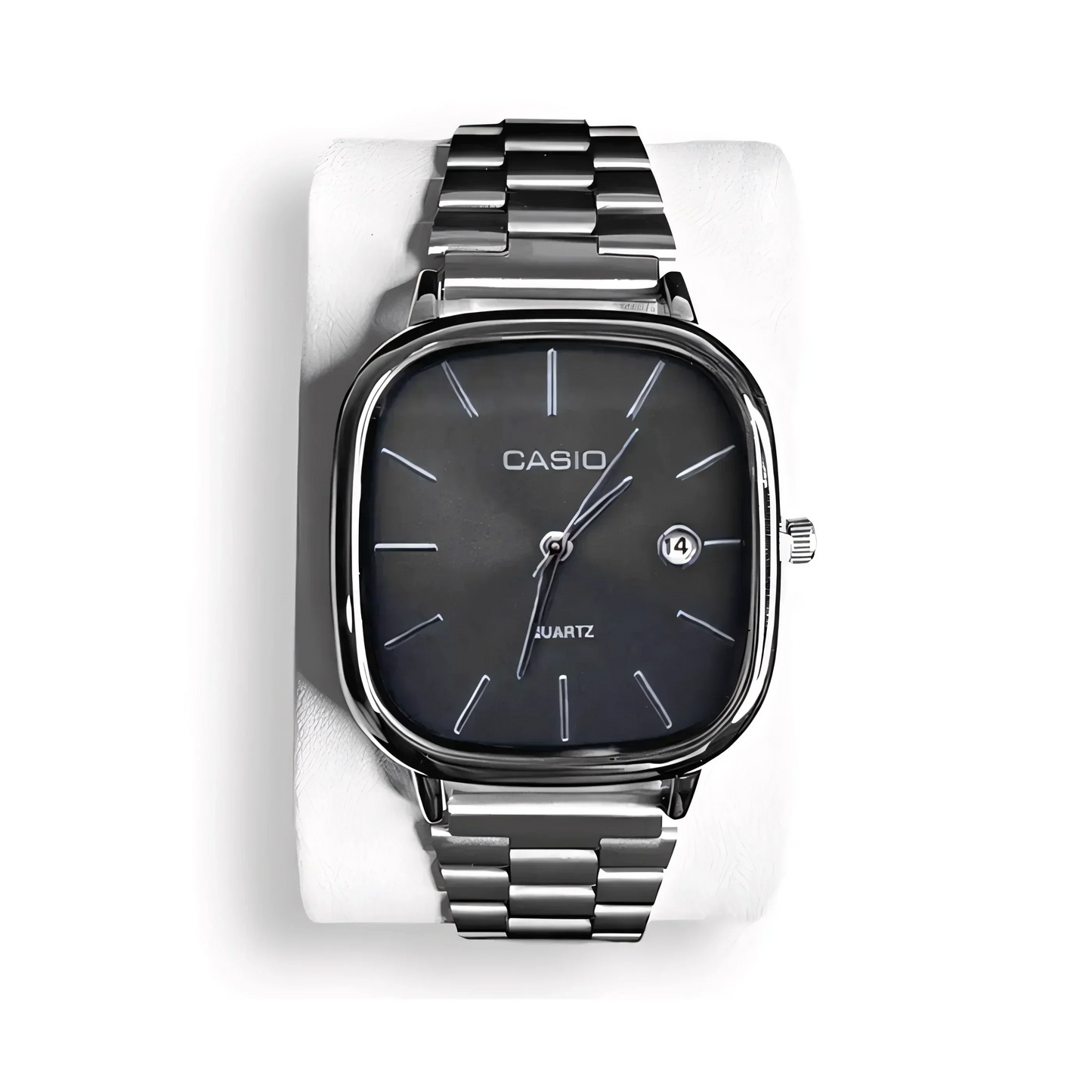 C A S I O Lujoso reloj de 36 mm - Resistente al agua | Acero transferido