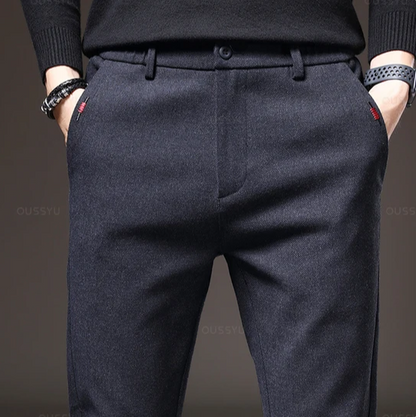 Pantalón de chándal de tela cepillada para hombre