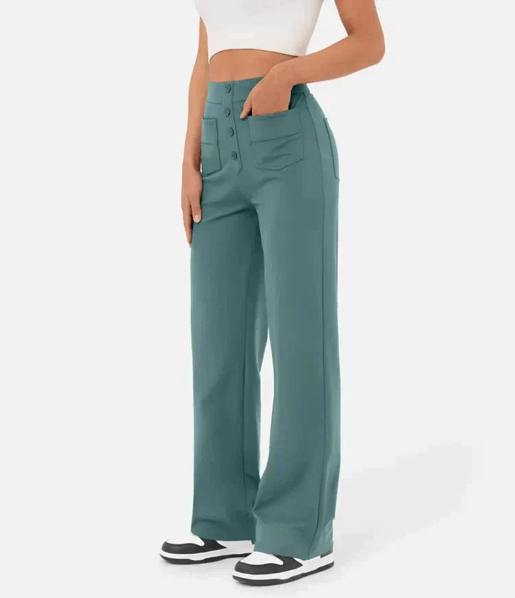 Lily™ | Pantalones casuales de talle alto