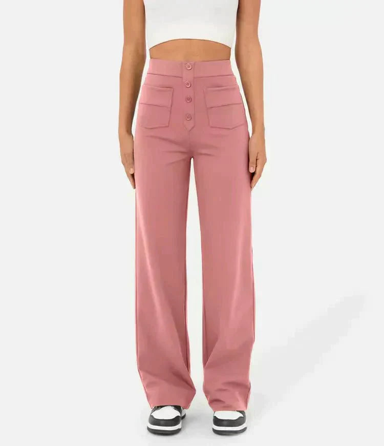 Lily™ | Pantalones casuales de talle alto