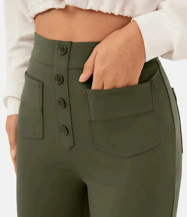 Lily™ | Pantalones casuales de talle alto