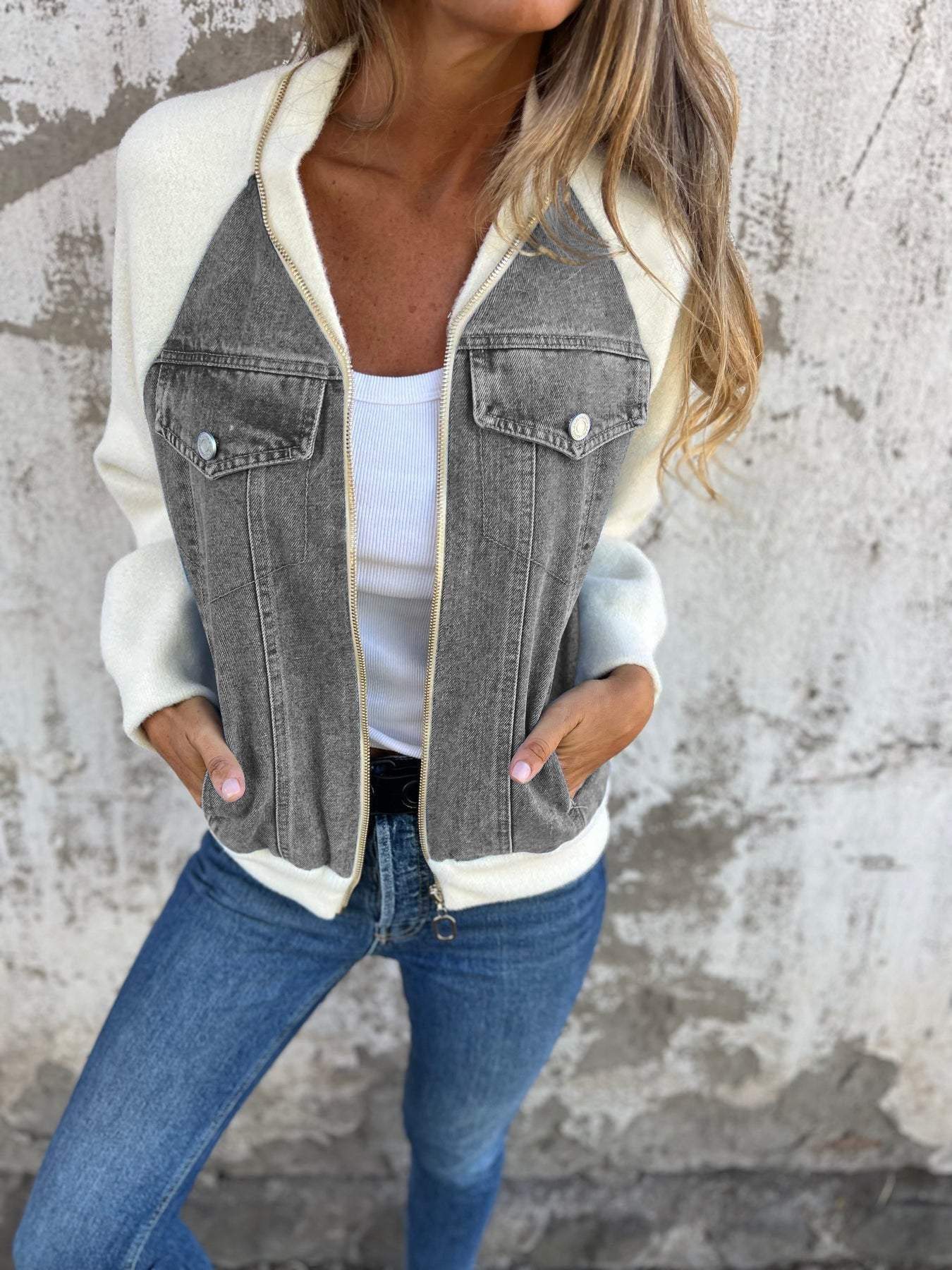Ivy™ | Chaqueta de mezcla de denim