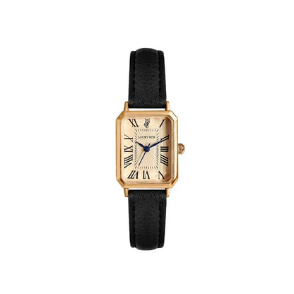 Reloj de pulsera cuadrado para mujer