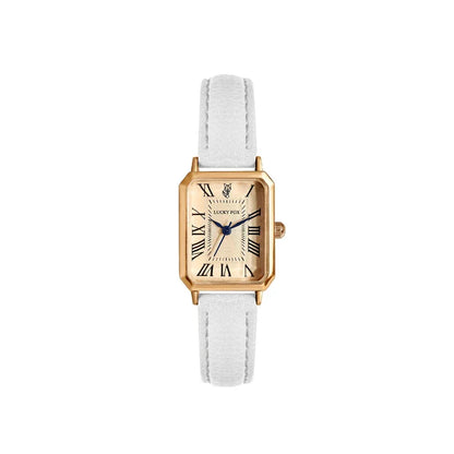 Reloj de pulsera cuadrado para mujer
